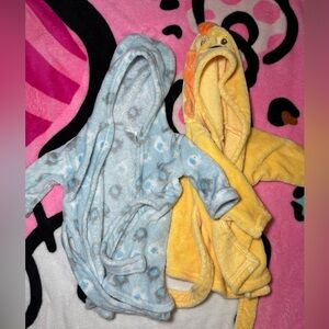 Baby bathrobe bundle